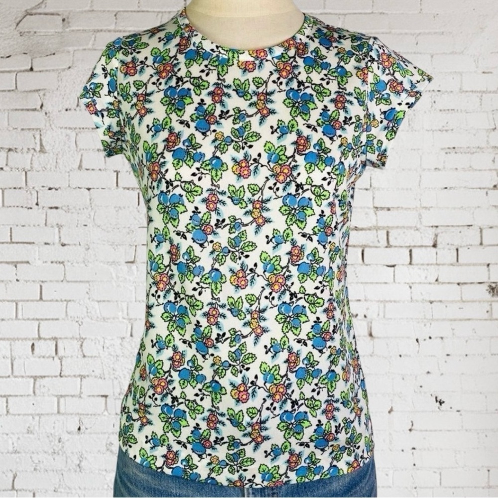 🚨LAST CHANCE Vintage Floral Top 60s - Picture 1 of 3